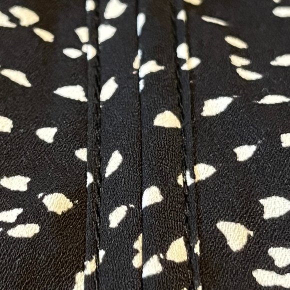 41 HAWTHORN Blouse Sz 1X V Neck Tunic Top Adjustable 3/4 Sleeves Curvy - Picture 14 of 15